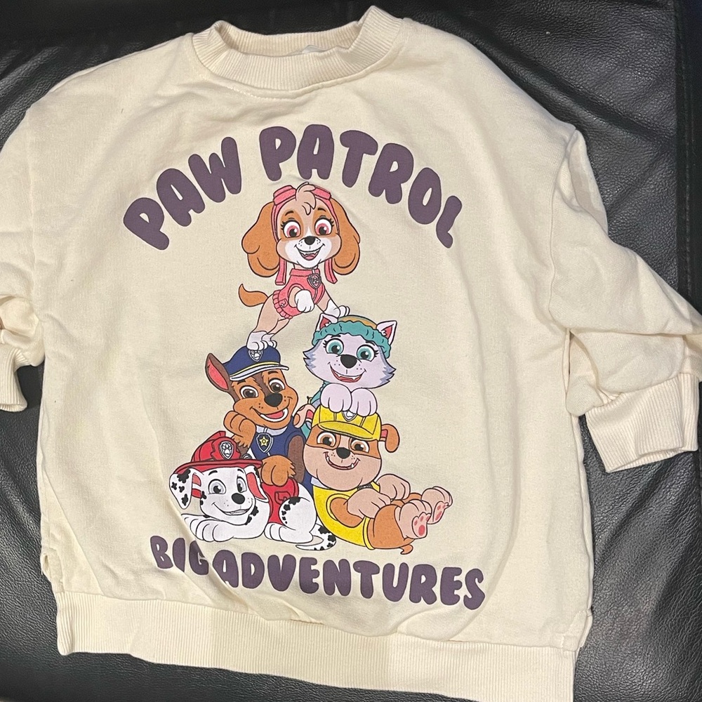 Zara Paw Patrol Nickelodean Plush Dress, brand new, excellent condition